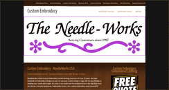 Desktop Screenshot of needleworksusa.com