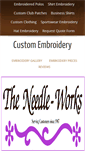 Mobile Screenshot of needleworksusa.com